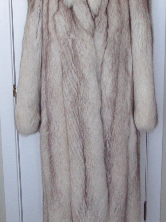 Hudson Bay Jackets & Blazers - Norwegian fox fur coat full lenght size M